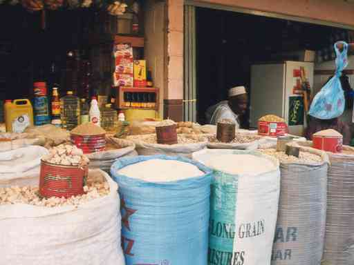 Albert market in Banjul