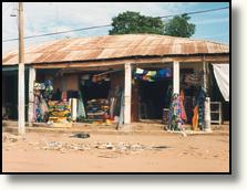 Part of the market in Basse